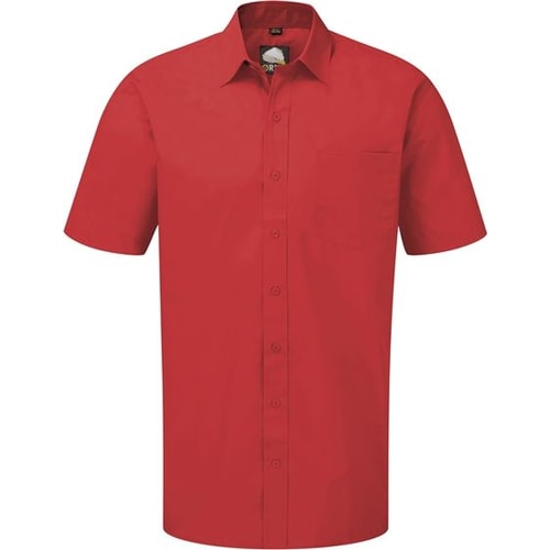 ORN Premium Kurzarmhemd Rot